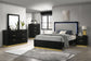 Caraway 5-piece Queen Bedroom Set Black