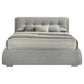 Fenbrook Upholstered California King Storage Panel Bed Grey