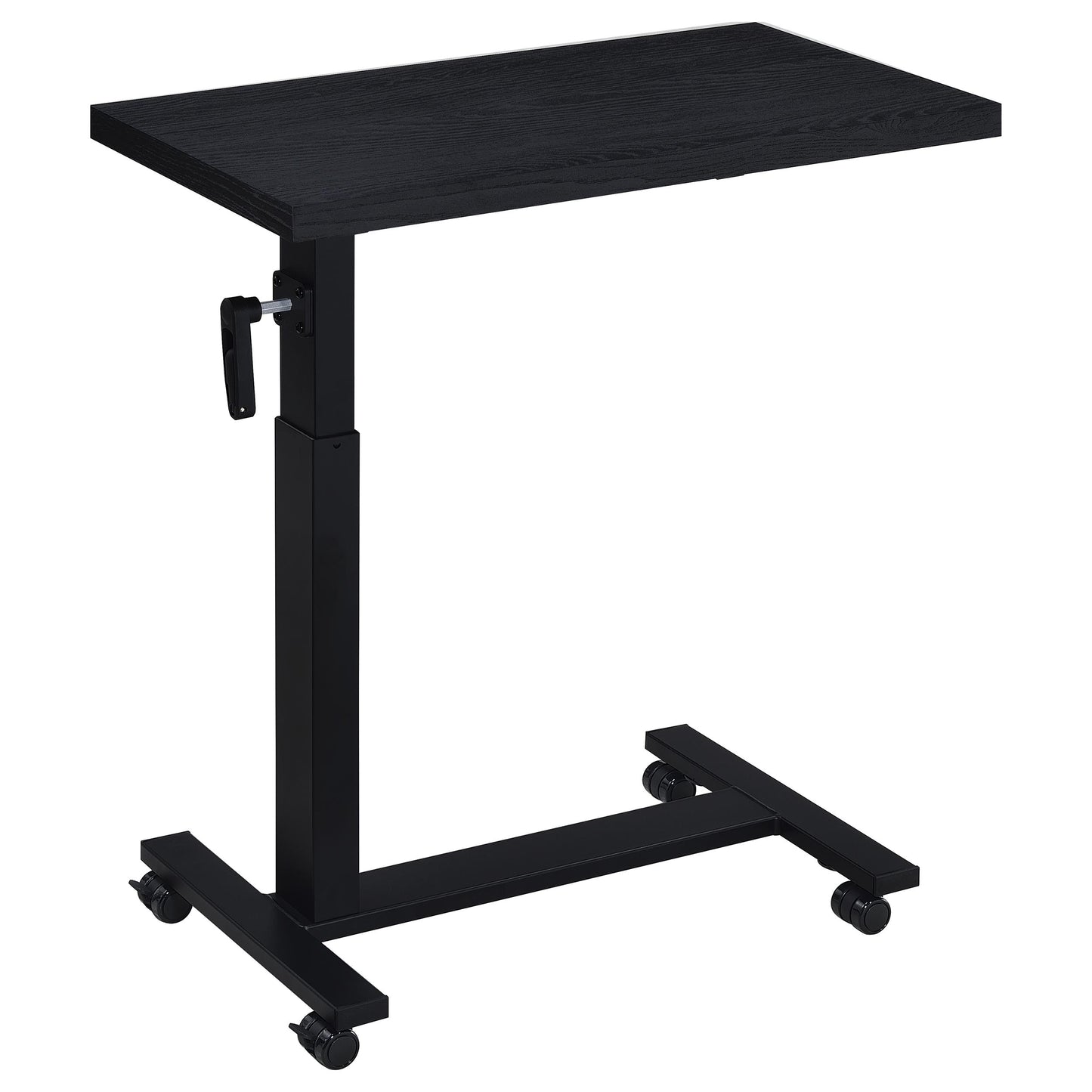 Westpark Height Adjustable Mobile Bedroom C-Table Black