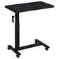 Westpark Height Adjustable Mobile Bedroom C-Table Black