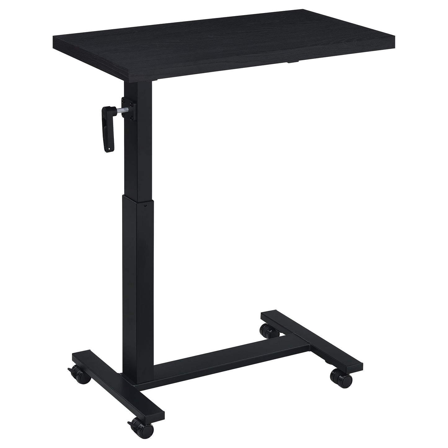 Westpark Height Adjustable Mobile Bedroom C-Table Black
