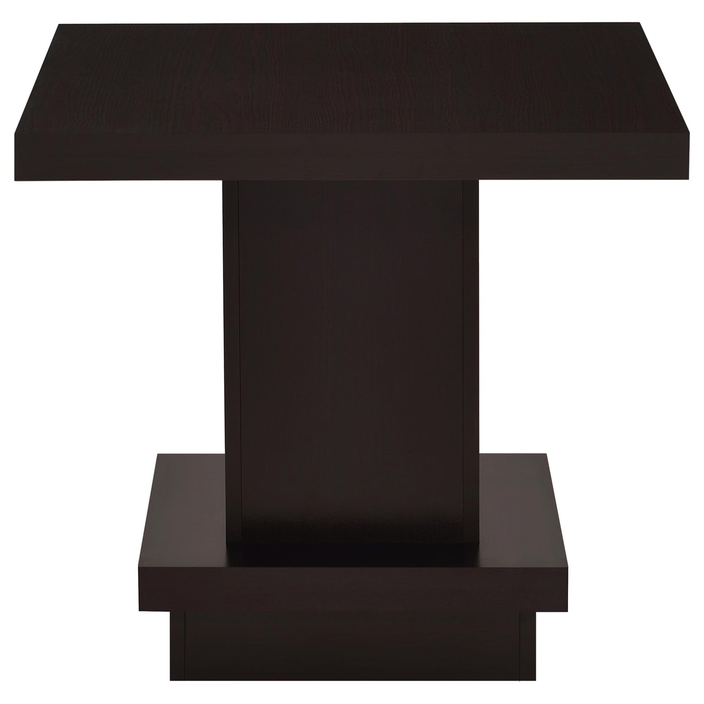 Reston 3-piece Square Coffee and End Table Set Cappuccino