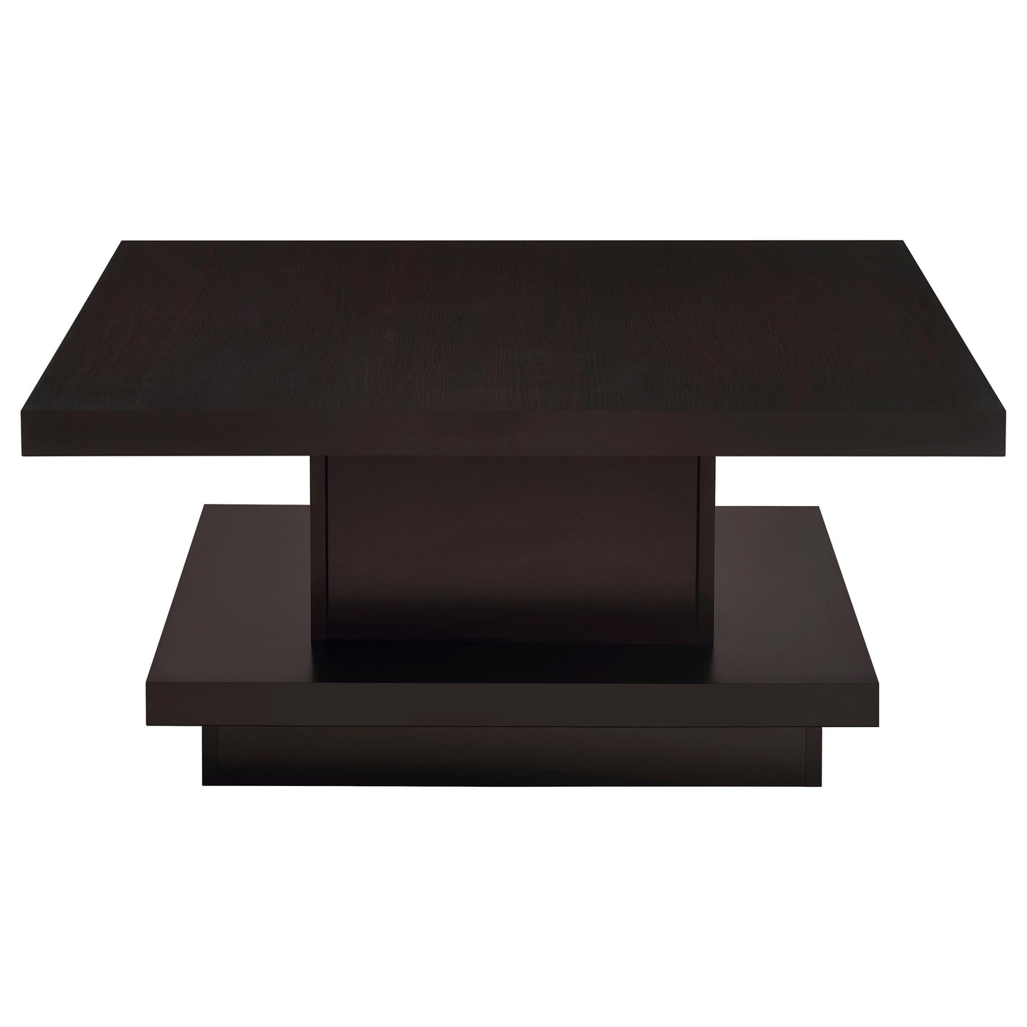 Reston 3-piece Square Coffee and End Table Set Cappuccino