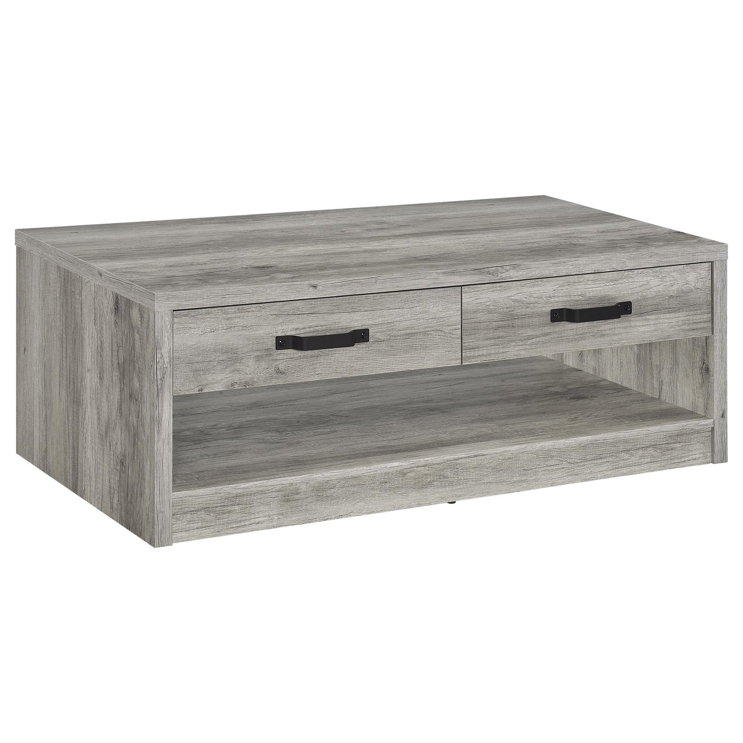 Felix 3-piece Coffee and End Table Set Grey Driftwood