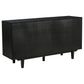 Middleton 4-door Sideboard Server with Dual Drawers Black