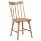 Middleton Solid Wood Dining Side Chair Brown (Set of 2)