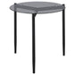 Rosalie 2-piece Round Coffee and End Table Set Grey