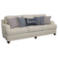 Glenn 3-piece Upholstered Sofa Set Light Grey and Blue