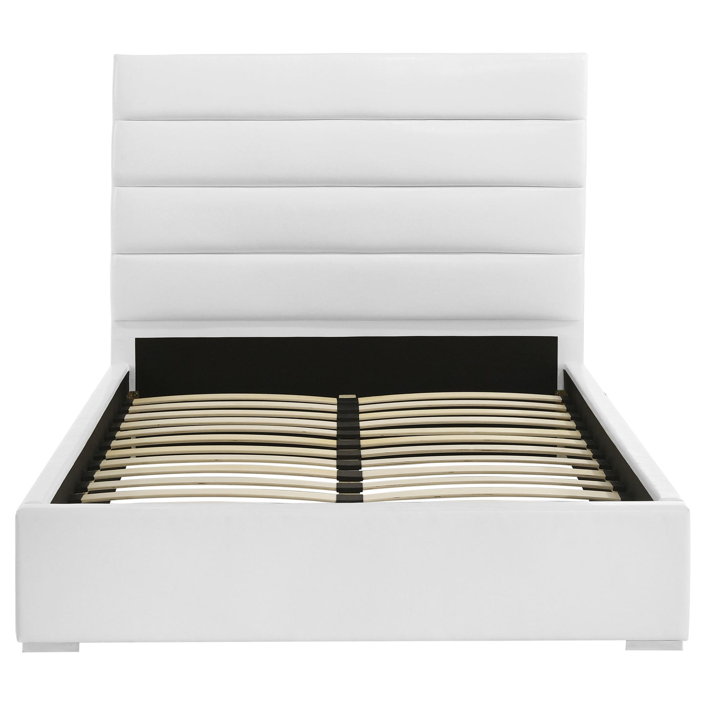 Felicity 53-inch Upholstered Twin Platform Bed White