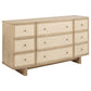 Kailani 5-piece California King Bedroom Set Beige Oak