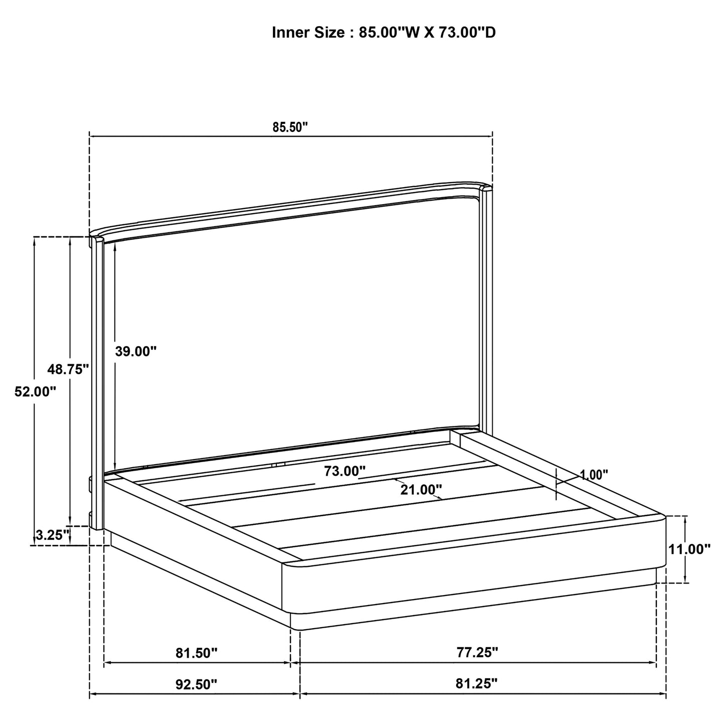 Kailani 5-piece California King Bedroom Set Beige Oak