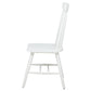 Andrews Windsor Spindle Back Dining Side Chair White (Set of 2)