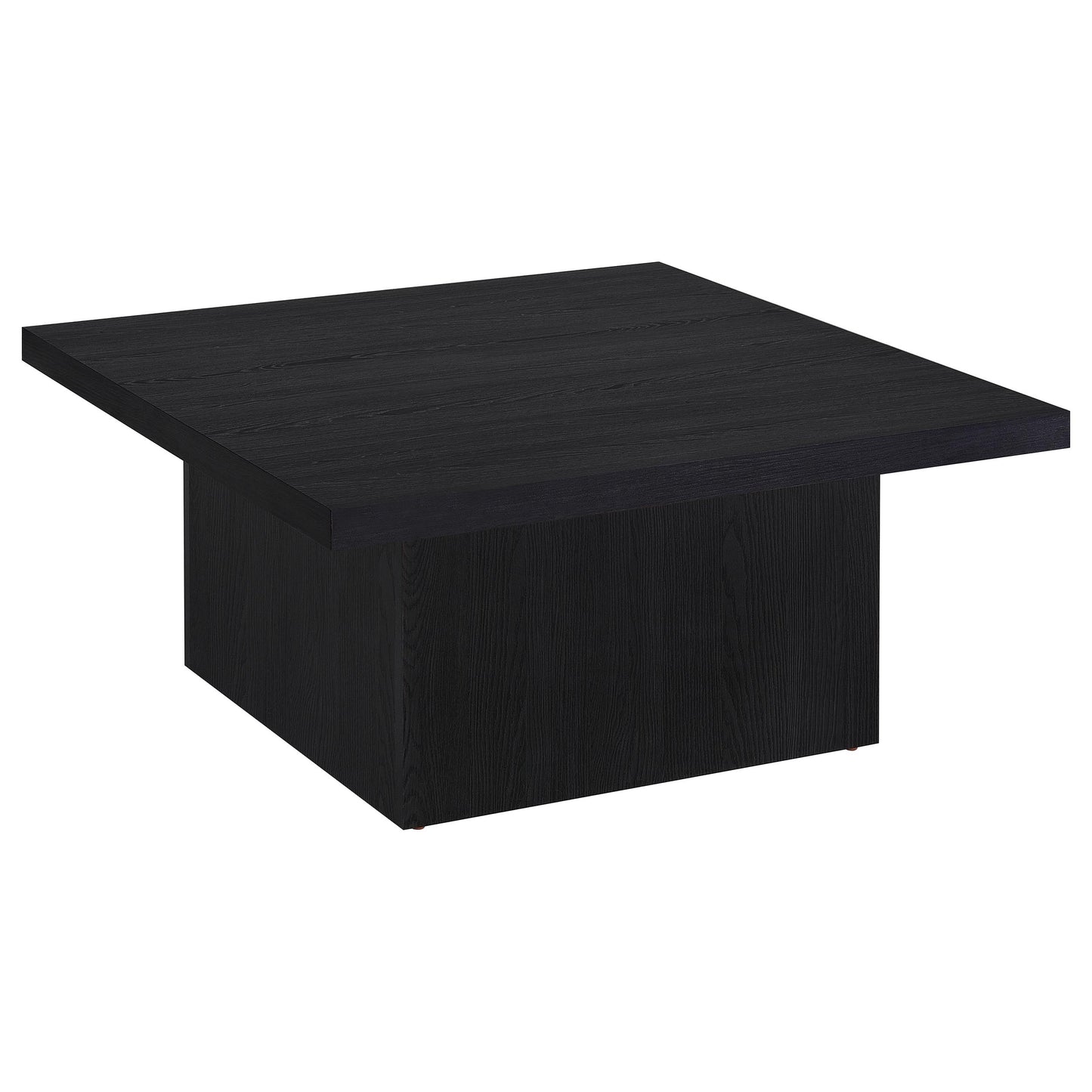Devar 3-piece Square Cocktail Coffee End Table Set Black
