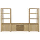 Laurelton 60-inch 2-door TV Stand Media Console Light Oak