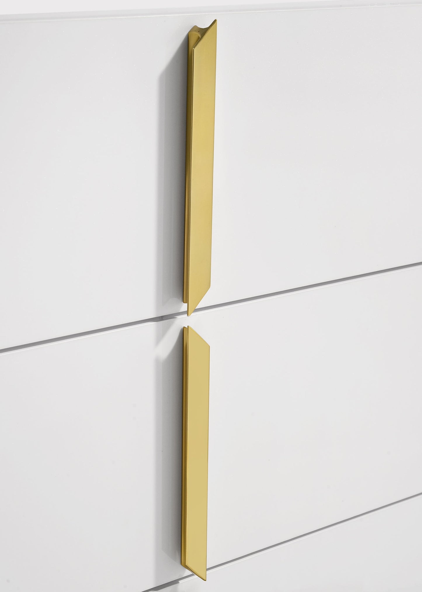 Ines 5-piece Queen Bedroom Set Navy and White High Gloss