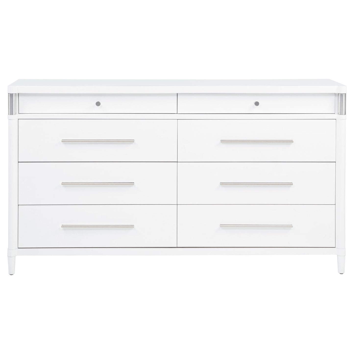 Gracemont 8-drawer Bedroom Dresser Cabinet White