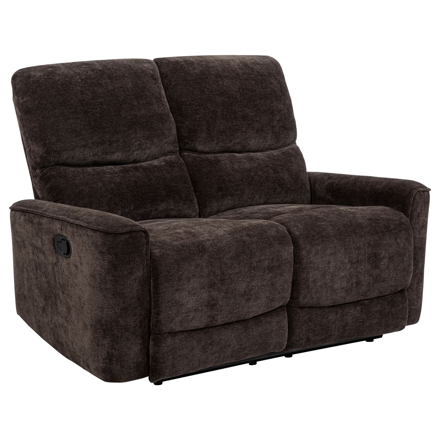 Navarro 2-piece Upholstered Reclining Sofa Set Dark Brown
