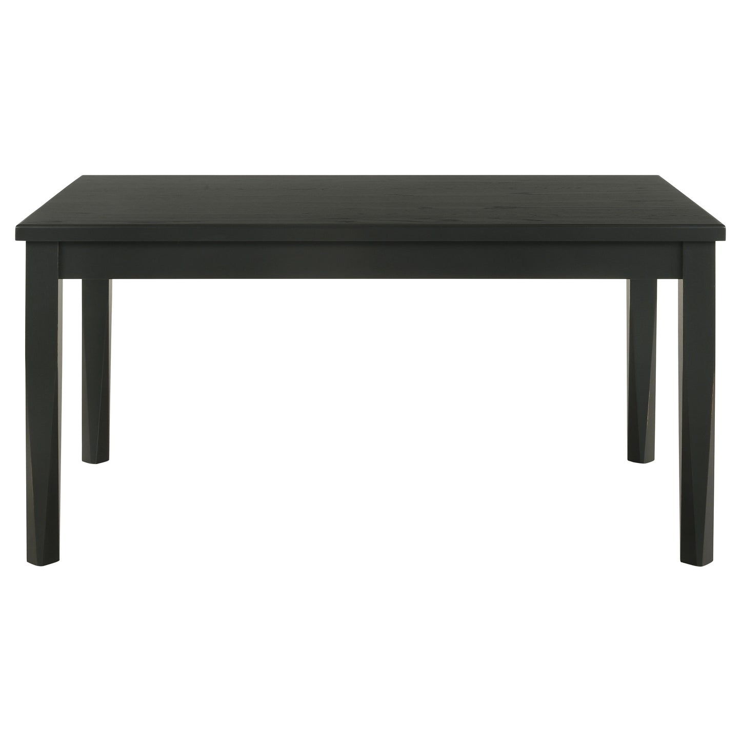 Appleton 5-piece Rectangular Wood Dining Table Set Black Washed and Light Grey