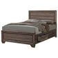Kauffman 4-piece Eastern King Bedroom Set Washed Taupe