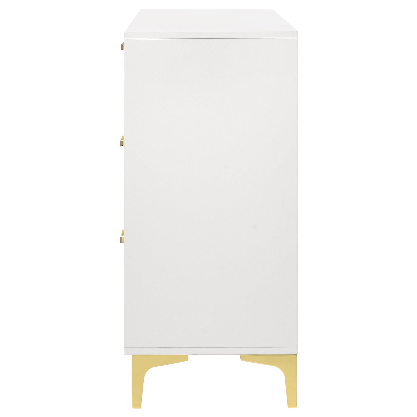 Kendall 6-drawer Dresser White