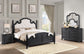 Celina 4-piece Eastern King Bedroom Set Black