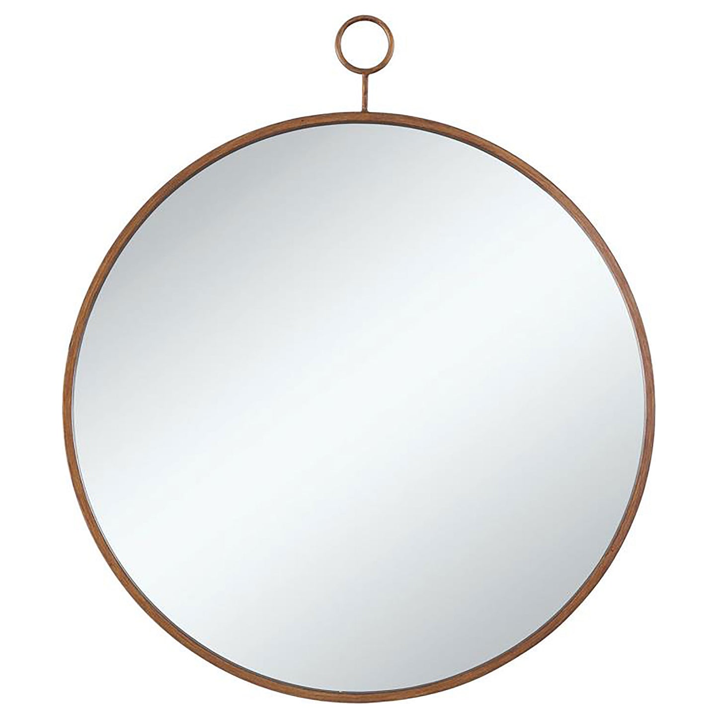 Eulaina Round Mirror Gold