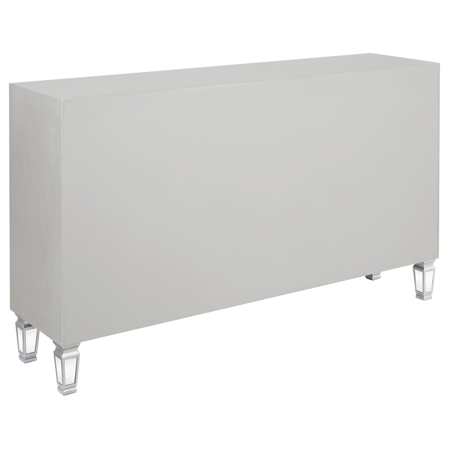 Leticia 3-drawer Accent Cabinet Silver