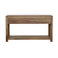 Esther 3-drawer Storage Console Table Natural Sheesham